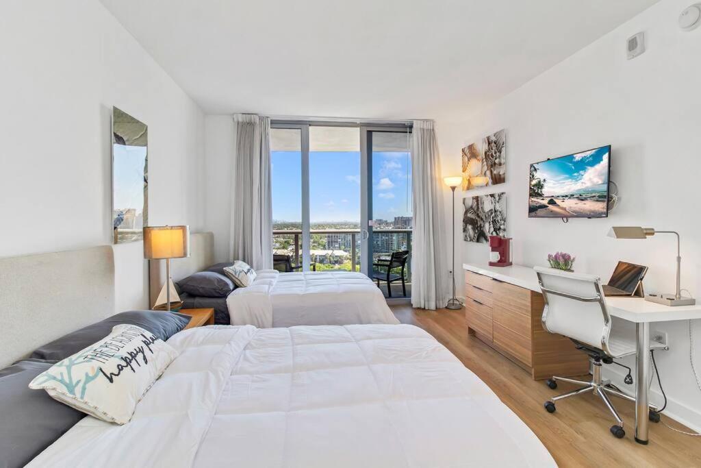 Ocean View 2Br 2Bth Hallandale Beach Miami Ft Lauderdale Zewnętrze zdjęcie